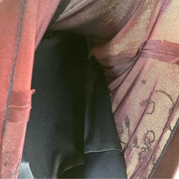 Arianna by Rachel Kaye | Vintage Deadstock Navy/Eggplant Beaded Dress 8 - Picture 3 of 11